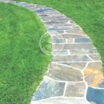 Rust Irregular Paving Stones 2