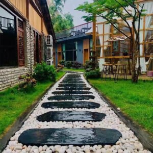 Irregular Stepping Stones