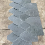 HandmadeMadeNaturalFish ScaleSlateRoofing TileIndustrialDesignDiamondCutRoofPanel – ForHistoricalCustomHotelProject 2