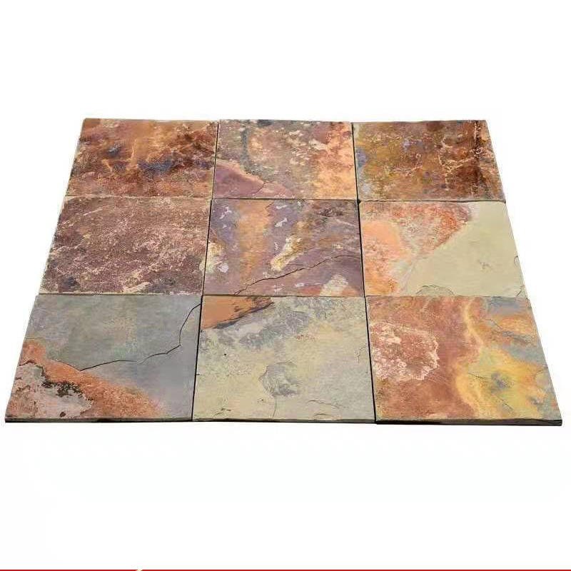 CheapOutdoorNaturalStoneRustySlateFloor Tile – ForPaving StoneFloorAndWall
