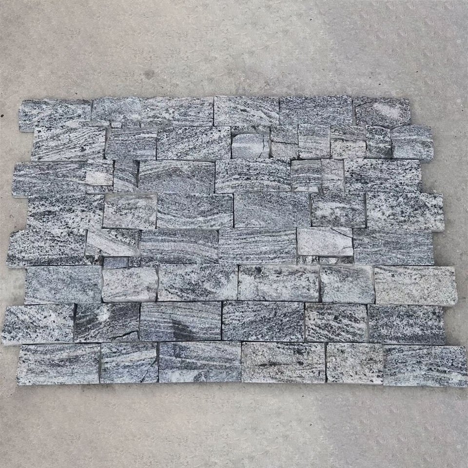 GoldModernAcid ResistantGraniteStrip/LedgerWallCladdingStone，ForLong LastingEco – friendlyExteriorAndInteriorDecoration