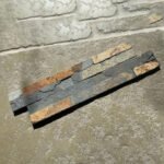 MixedRustAndBlueGreenNaturalSlateTile – ForExterior WallCladdingFacade – WithSplitFinish 2