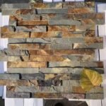 MixedRustAndBlueGreenNaturalSlateTile – ForExterior WallCladdingFacade – WithSplitFinish 3