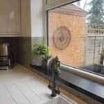 HotelLiving RoomOrVillaModernBlackSlateWindow SillStoneCladdingSplitFinish 5