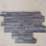 ModernDesignWoodCharcoalSlateStoneBlackEco – friendlyAcid ResistantThinBoardVeneerWall Panel – ForHotelVillaExterior WallDecoration 3