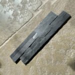ModernDesignWoodCharcoalSlateStoneBlackEco – friendlyAcid ResistantThinBoardVeneerWall Panel – ForHotelVillaExterior WallDecoration 4
