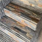 ModernDesignMultiColorSlateLedgerPanelNaturalStackedStoneVeneerOpenWall – ForGardenAndHouse 6