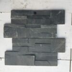 ModernDesignNaturalRusticBlackBlueSlateStoneVeneerBoardLowPriceSlateOutdoorVillaWall 3