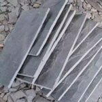 ModernGreySlateSplit FaceMushroom StoneWallCladdingNaturalStoneExterior WallDecorationAcid ResistantPanel 3