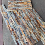 HotelAndVillaExterior WallAndInterior WallDecorationModernNaturalSlateZ ShapeStackedStonePanelSplitClassificationLedger 2