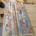 HotelAndVillaExterior WallAndInterior WallDecorationModernNaturalSlateZ ShapeStackedStonePanelSplitClassificationLedger 4
