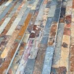 HotelAndVillaExterior WallAndInterior WallDecorationModernNaturalSlateZ ShapeStackedStonePanelSplitClassificationLedger 5
