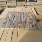 HotelAndVillaExterior WallAndInterior WallDecorationModernNaturalSlateZ ShapeStackedStonePanelSplitClassificationLedger 6