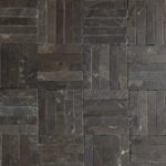 ModernVintageBlackTravertineStripTileSmallTileHerringboneStoneSpecialColorWallOutdoorPatioIndoorFloorDecoration 5