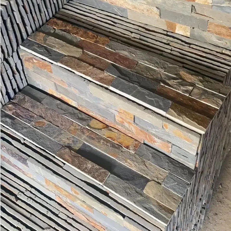 ModernRusticWallCladdingAcid ResistantSplitStyleStackedStyleStoneVeneerHomeLandscapingLedger Panel