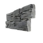 ModernStyleNaturalSlateVillaBlackSlateVeneerOutdoorDecorationExterior WallCladdingSplit 3