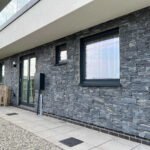 ModernStyleNaturalSlateVillaBlackSlateVeneerOutdoorDecorationExterior WallCladdingSplit 6