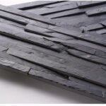 NaturalSlateThinWithStackedStoneWallCladdingPanelSplitVeneerStoneTileBathroomDecorationWall 4