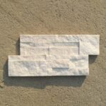 NaturalWhiteCulture StoneQuartziteStackedStonePanelSplitStyleNaturalStoneLedgerInnerExterior WallCladding 3