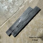 OutdoorNaturalCharcoal BlackSlateStackedStoneVeneerBoard – ForFeature WallAndFireplaceExterior WallCladding 3