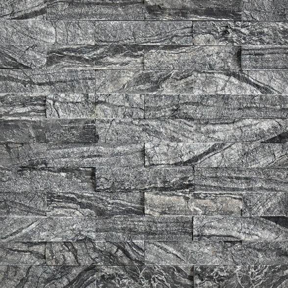 High QualitySHANLAN SL – PB050ModernNaturalBlackWoodPatternLargeSlate – SurfaceCut/AntiqueTreatment – SuitableForInterior Wall