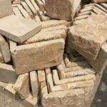 Exterior WallRandomSquare StoneYellowLimestoneWallCladdingNaturalSplitStoneVeneer 5
