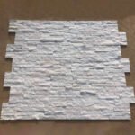 WhiteSplitNaturalQuartziteVeneerModern3DDecorationStackedStonePanel – ForOutdoorInnerExterior WallCladding 3