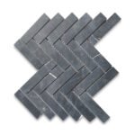 ModernKitchenAndBathroomWallAndFloorMosaicTileHerringboneSlateMarble – PolishedFinish – ForBacksplashShower 1