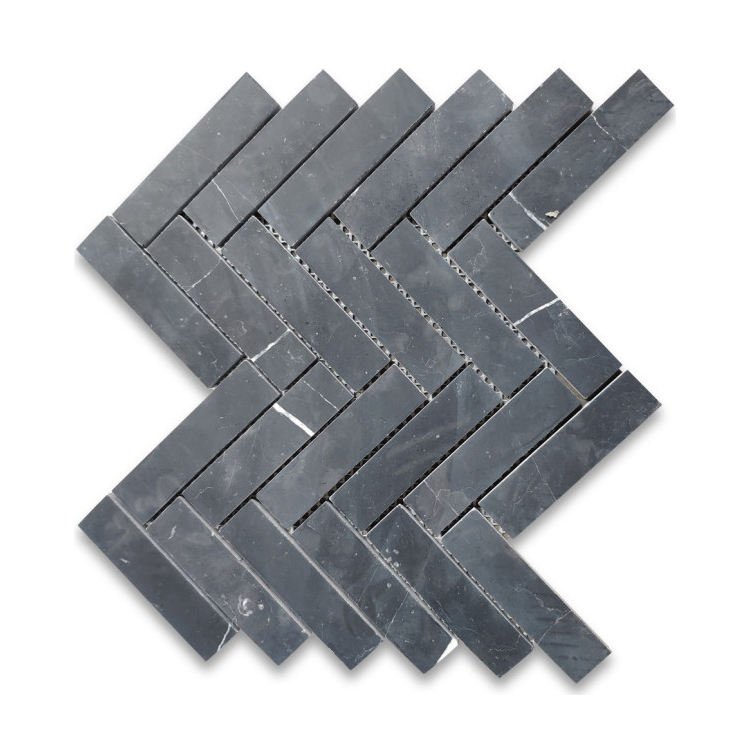 ModernKitchenAndBathroomWallAndFloorMosaicTileHerringboneSlateMarble – PolishedFinish – ForBacksplashShower