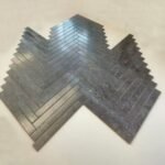 CustomSizeNaturalBlackSlateHerringboneMosaicModernIndoorOuterDecorationWall 1