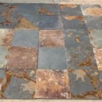 ModernDesignNaturalRustySlateFloor TileAnti – slipOutdoorPavingBoardBlueStonePaverAcid ResistantVilla 2