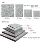 ModernDesignSilverGreyGranitePaving StoneOutdoorNaturalAcid ResistantCourtyardPaverPolishedPool 6