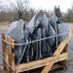 ModernNaturalBlackSlateStoneIrregularRandomCrazyPavingSlatePaverSplitOutdoorLandscapingGardenPath 4