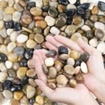 NaturalPolishedMixedAcid ResistantEco – friendlyDurableCobblestoneSmallDecorationRiver StonePlantGarden 1