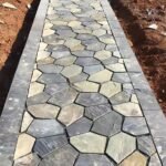 NaturalSlateMosaicPavingTileMixedPatternOutdoorSlateAnti – slipPaver – ForGardenPatioAndHotel 1