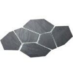 NaturalSlateMosaicPavingTileMixedPatternOutdoorSlateAnti – slipPaver – ForGardenPatioAndHotel 2