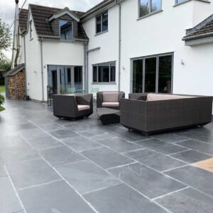 NaturalSlatePaverBlackGrey600X900OutdoorSlatePatioPaver,ForGardenPatioDrivewaySidewalkLandscapingLandscaping