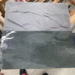 NaturalSlatePaverBlackGrey600X900OutdoorSlatePatioPaver，ForGardenPatioDrivewaySidewalkLandscapingLandscaping 6