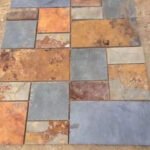 NaturalSlateSplitSlateFloor TilePaverOutdoorNaturalRustColorfulSlateNoFadeAnti – slipFloor Tile 3
