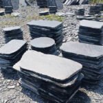 OutdoorSplitStyleAcid ResistantEco – friendlyDurableSlateRoundStepping Stone – ForGardenSidewalkAndLandscapingPaving 2