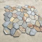 RusticSlateOutdoorCourtyardSmallRoadFloor TileRustyMeshNaturalStoneBlockAcid ResistantSlateMosaicPavingHigh 2