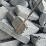 WholesaleModernVintageBlackSlateCobblestonePaverNaturalTumbledStoneCubeTileOutdoorDrivewayPaving 4