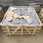 IrregularNaturalQuartziteTileWallCladdingPanelModernBlueGreyLooseVeneer，ForGardenTerraceAndIndoorDecoration 2