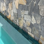 IrregularNaturalQuartziteTileWallCladdingPanelModernBlueGreyLooseVeneer，ForGardenTerraceAndIndoorDecoration 6