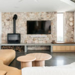 ModernBeigeNaturalStoneWallCladdingCreamLooseVeneerBoard – ForIndoorFireplaceDecorationFeatureWall 6